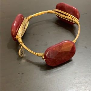 BOURBON & BOWTIES Raspberry Bracelet